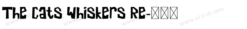 The Cats Whiskers Re字体转换